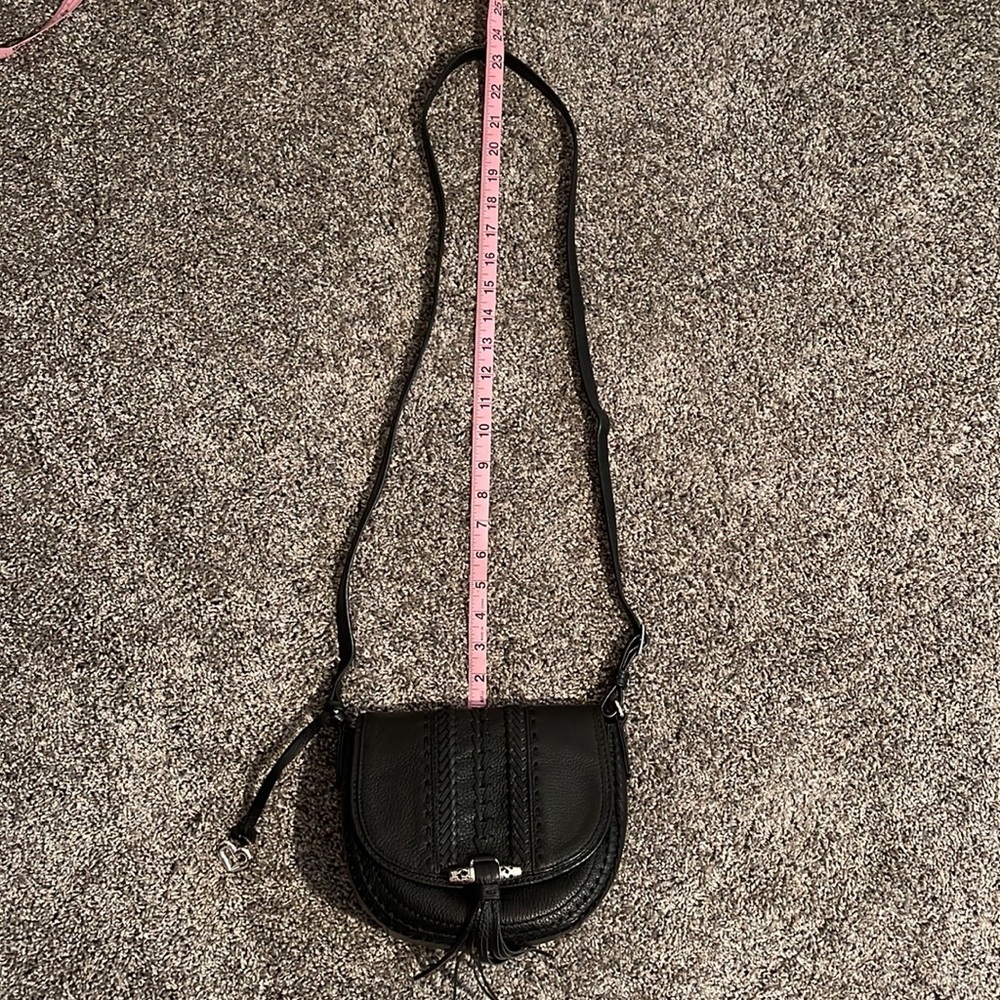 Great Condition Brighton Black Leather Nia Crossbody Handbag - Picture 9 of 15